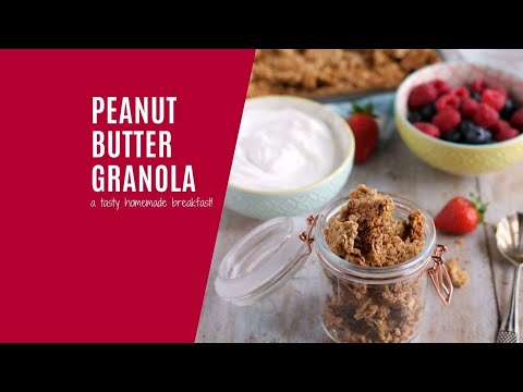 Homemade Peanut Butter Granola