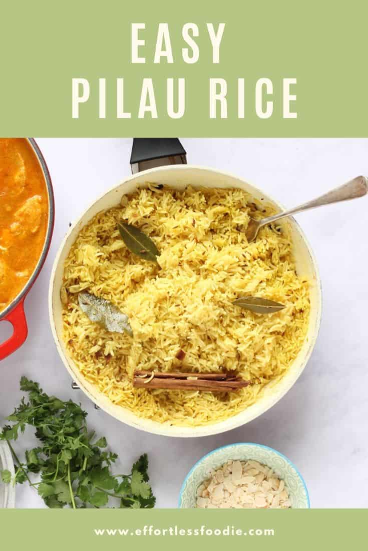 Quick and Easy Pilau Rice Recipe Effortless Foodie
