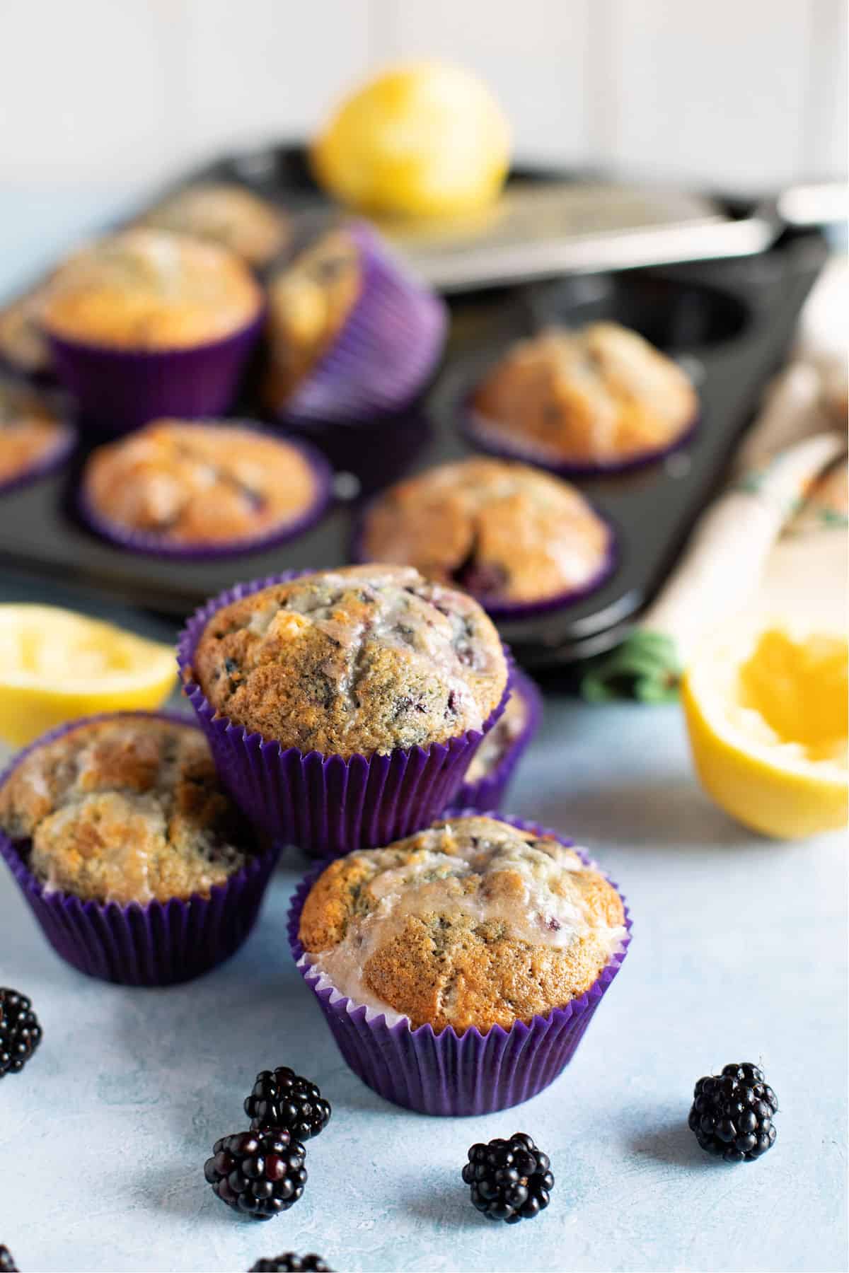 Muffins just out of the oven