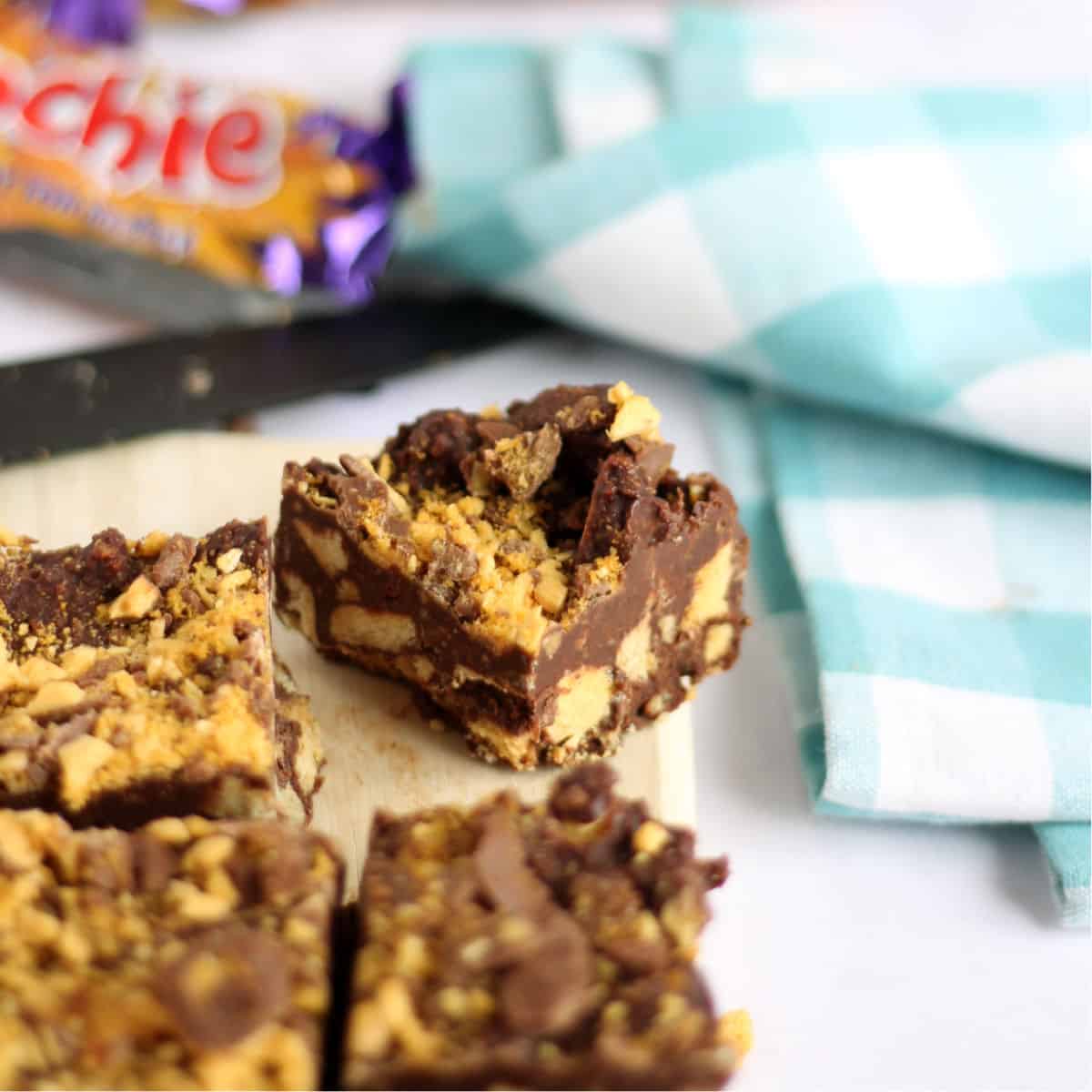 Easy Chocolate Crunchie Tiffin Recipe Effortless Foodie