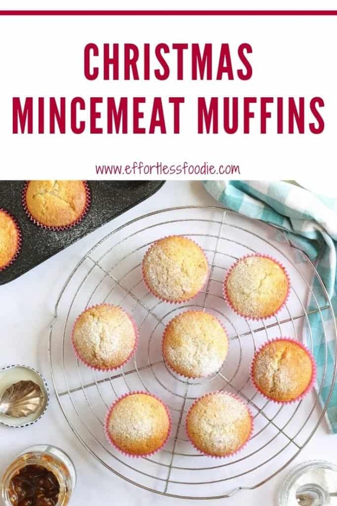 Mincemeat muffins pinterest image.