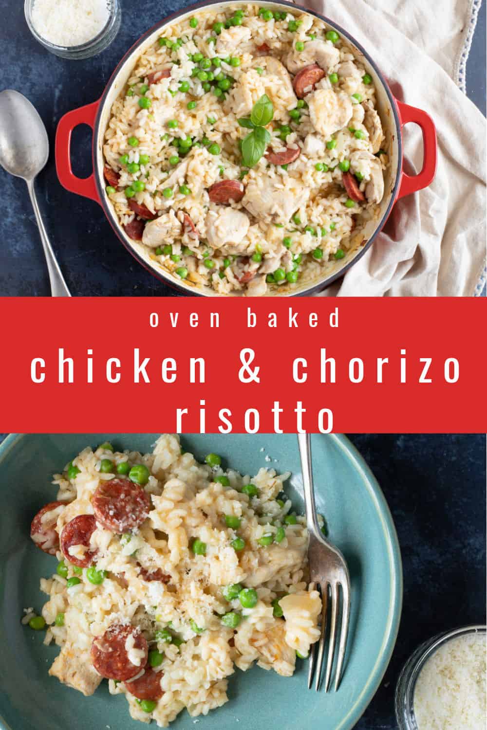 Easy Chicken and Chorizo Risotto (OvenBaked) Effortless Foodie