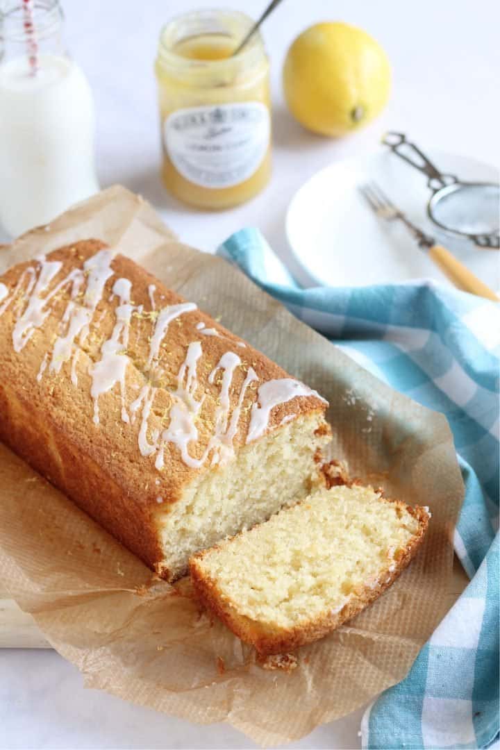 Lemon Curd Loaf Cake Effortless Foodie