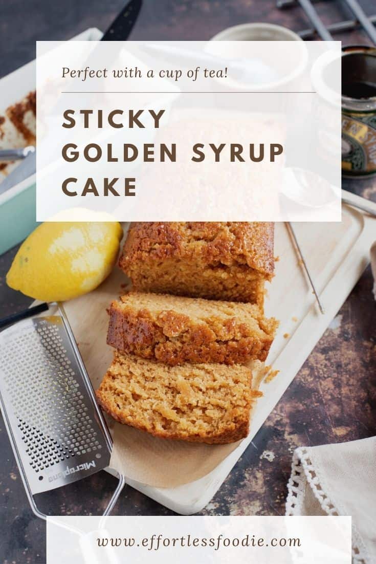 Easy Golden Syrup Cake Recipe - Effortless Foodie