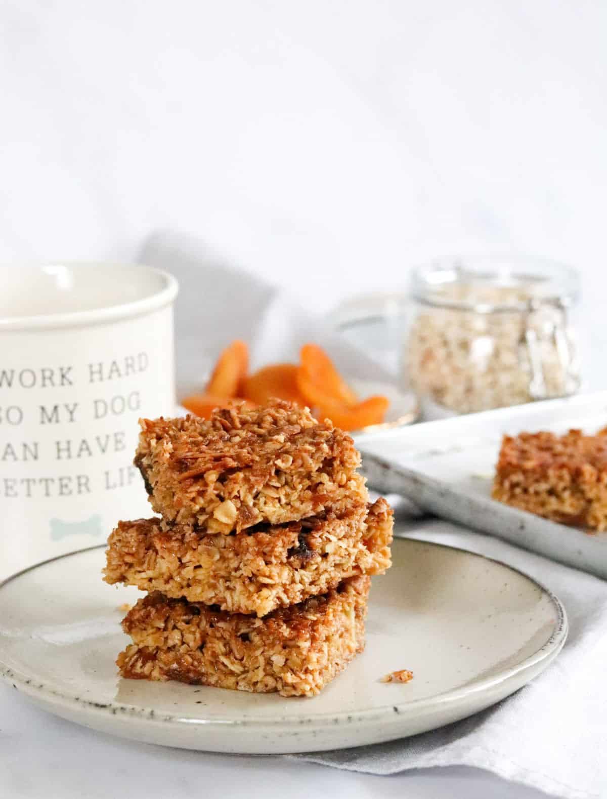 Apricot and Almond Flapjacks