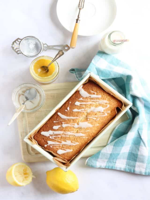 Lemon Curd Loaf Cake Story
