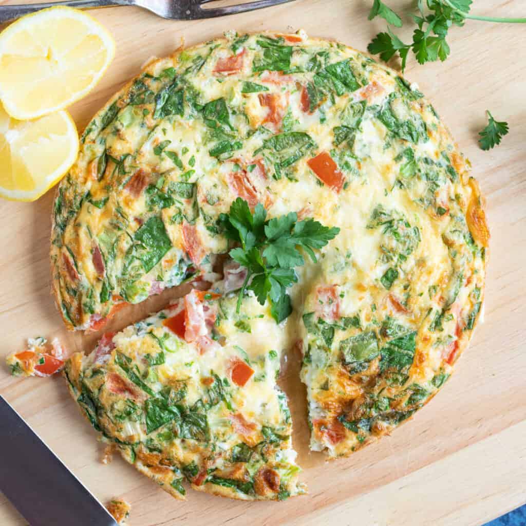 Easy Air Fryer Frittata Recipe Effortless Foodie