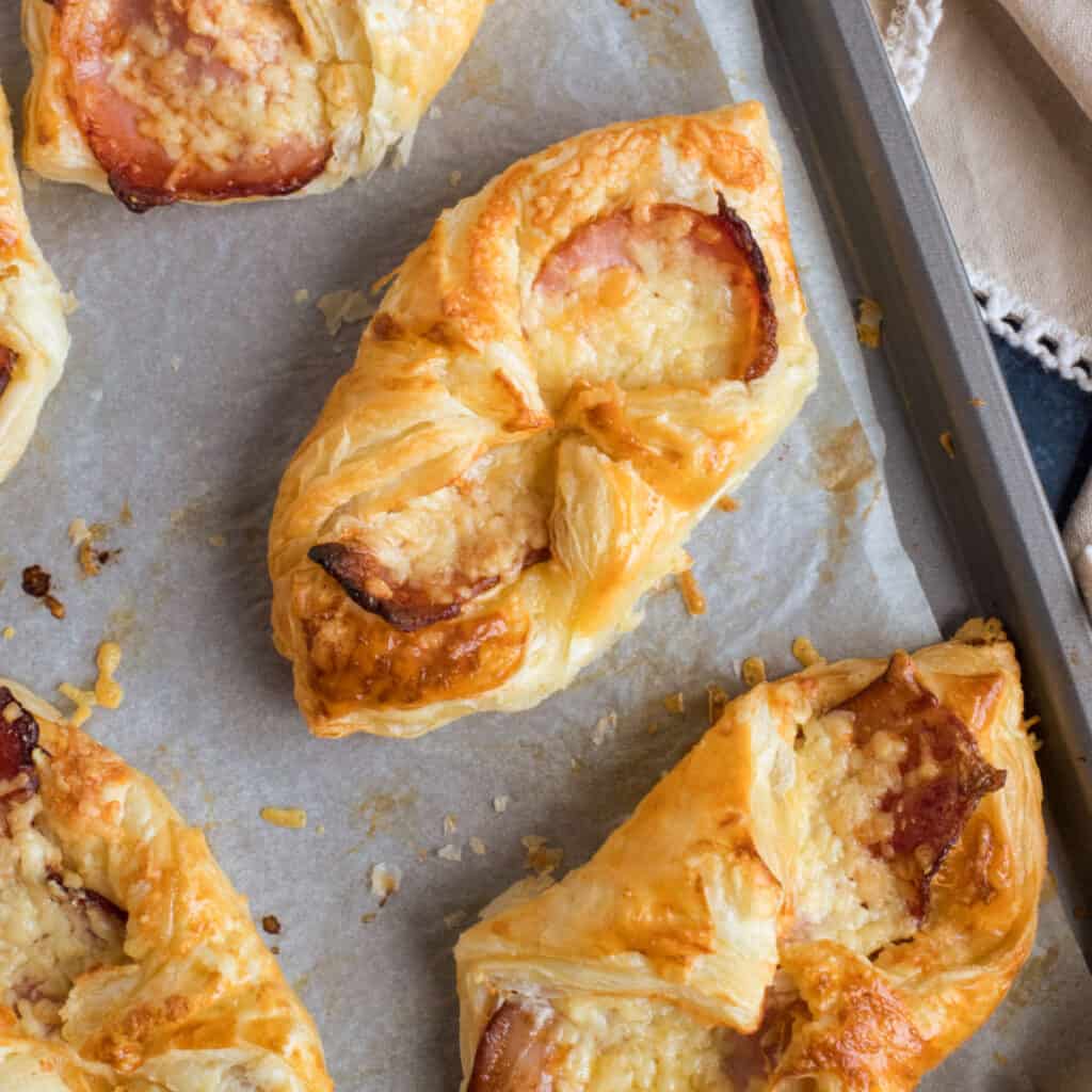 Bacon and Cheese Turnover Recipe Greggs Copycat Effortless Foodie