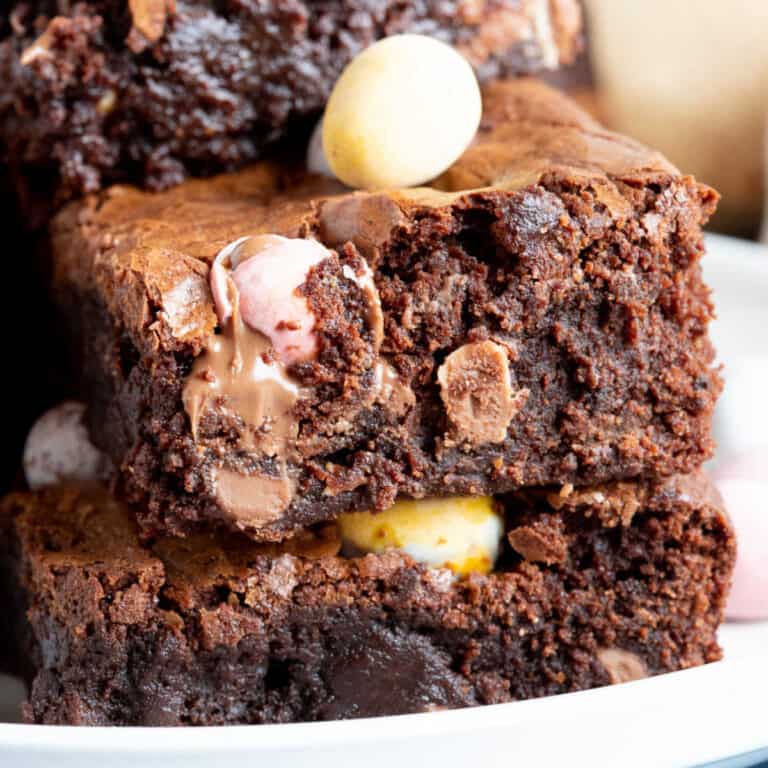 Cadbury Mini Egg Brownies Recipe Effortless Foodie