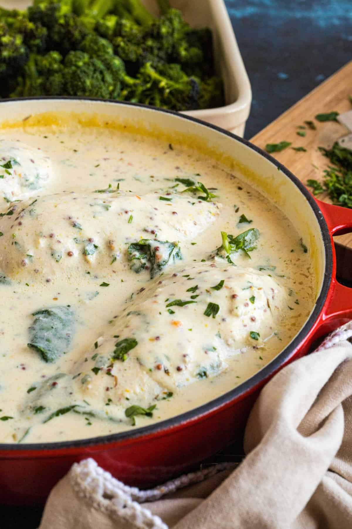 Creamy Crème Fraiche Chicken - Effortless Foodie