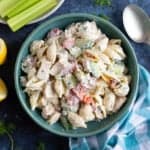 Chicken bacon pasta salad.