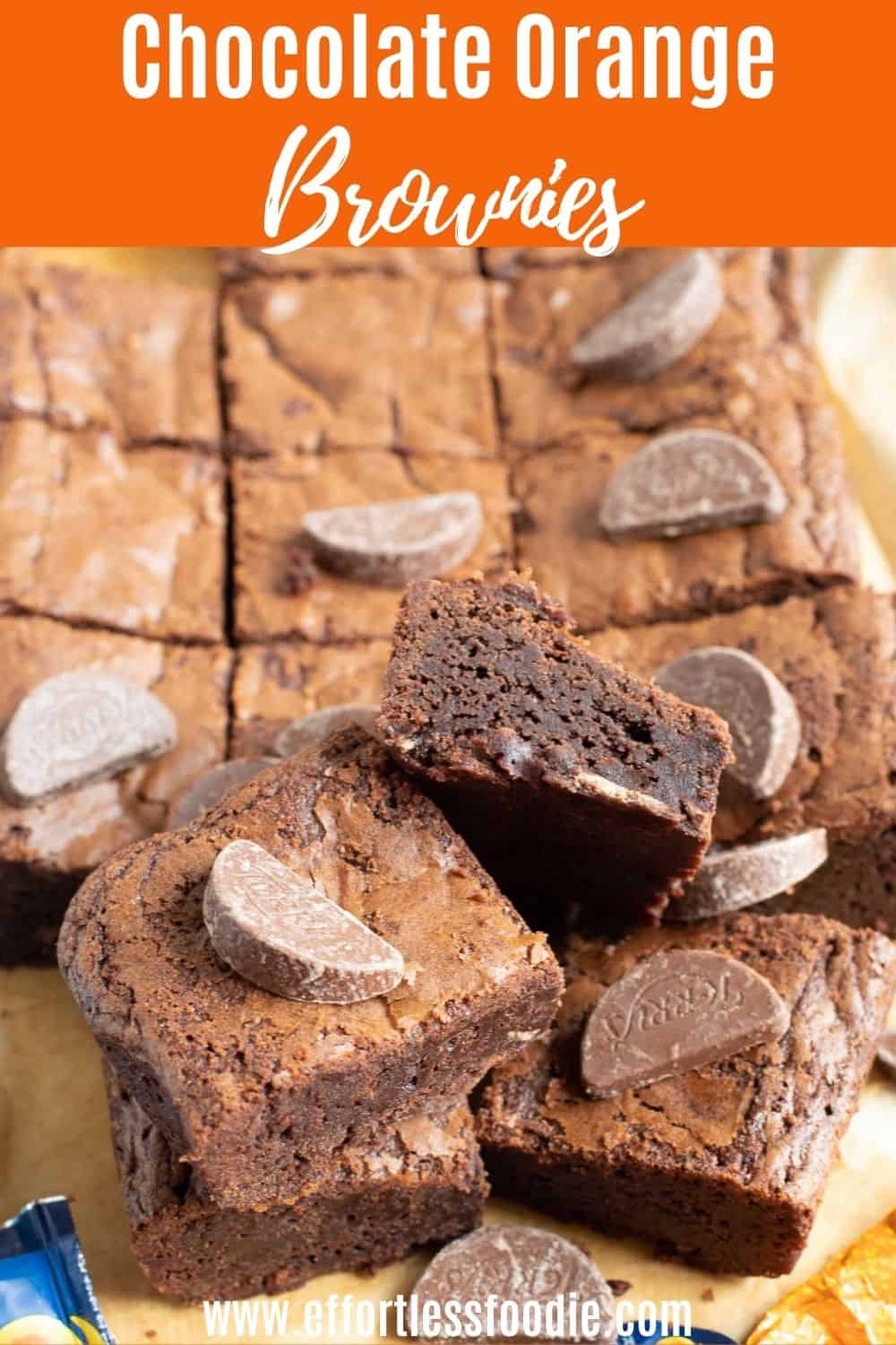 Easy Terry's Chocolate Orange Brownies Effortless Foodie
