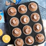 Terry's chocolate orange muffins.