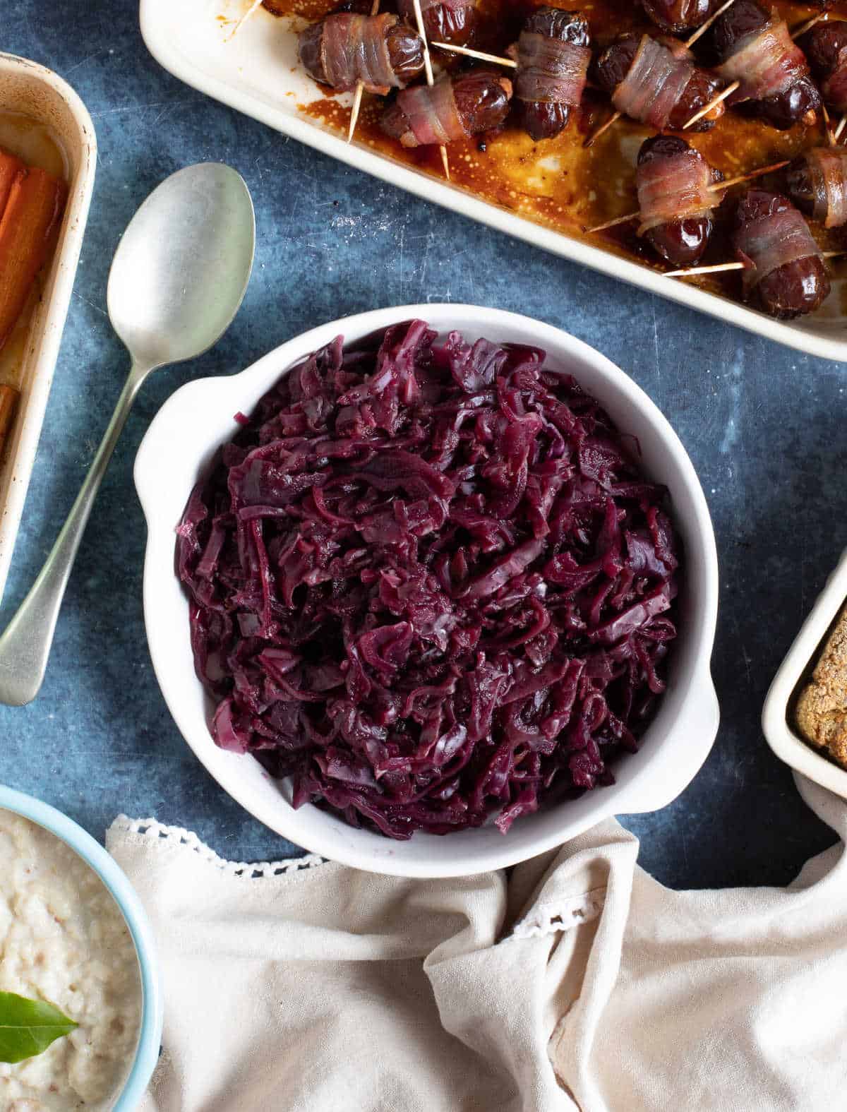 Slow cooker red cabbage.