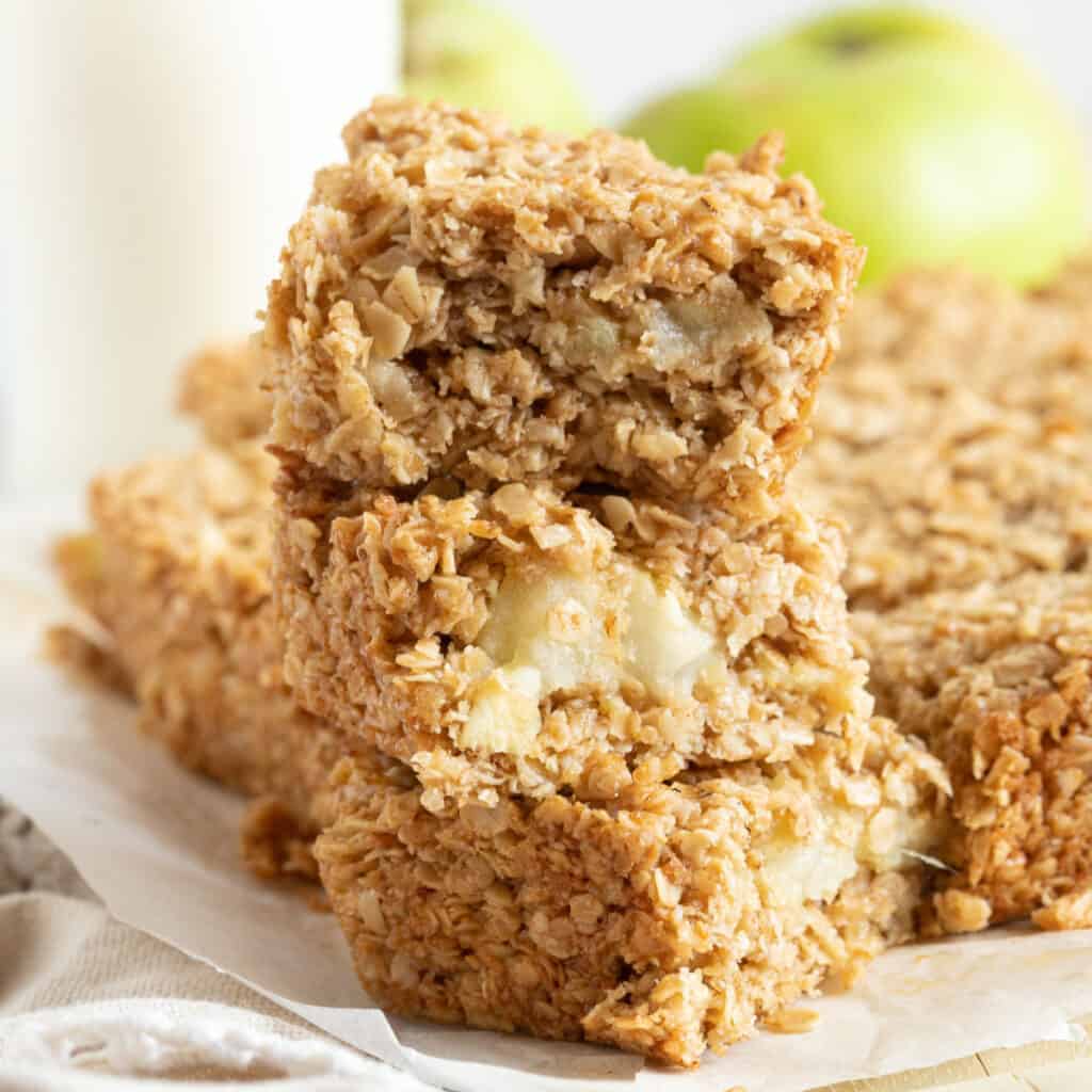Easy Apple Flapjacks Recipe Effortless Foodie