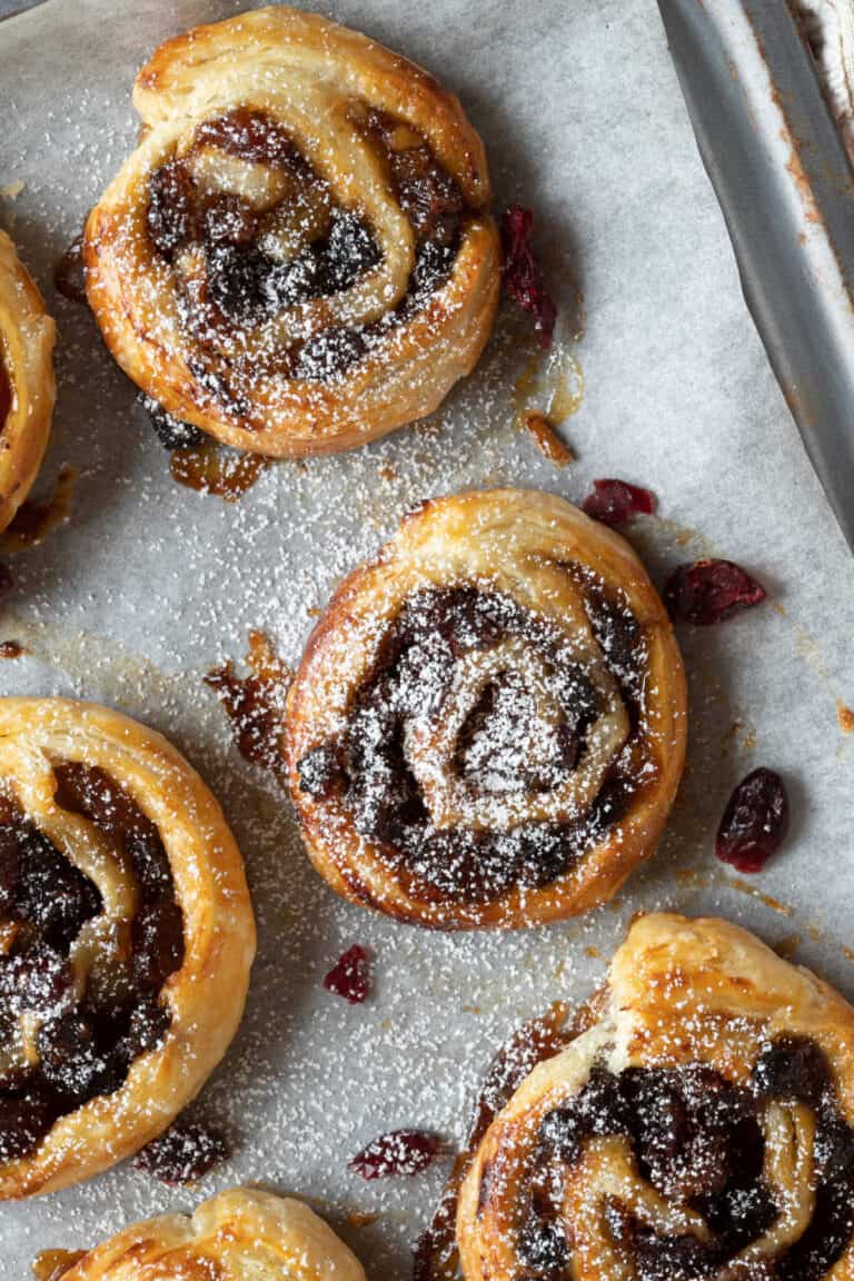 Easy Puff Pastry Mincemeat Pinwheels Effortless Foodie