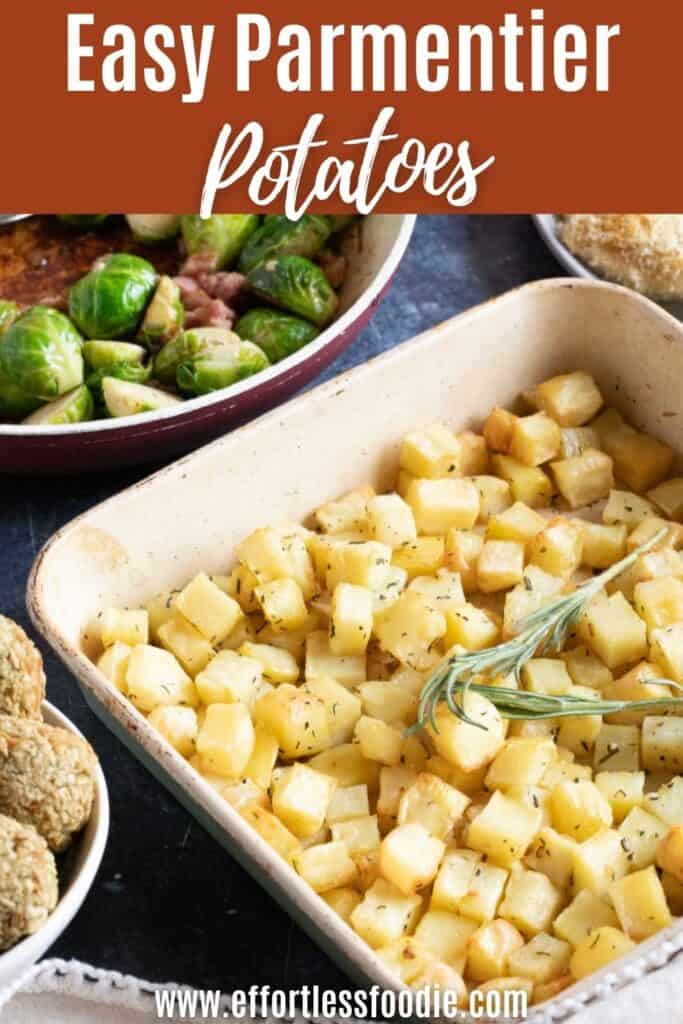 Parmentier potatoes pin image.