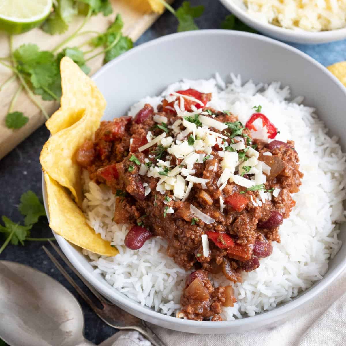 Easy Slow Cooker Chilli Con Carne Recipe (No Browning) - Effortless Foodie
