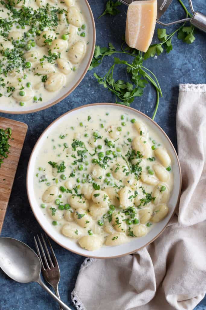 Gnocchi with Blue Cheese Sauce Effortless Foodie