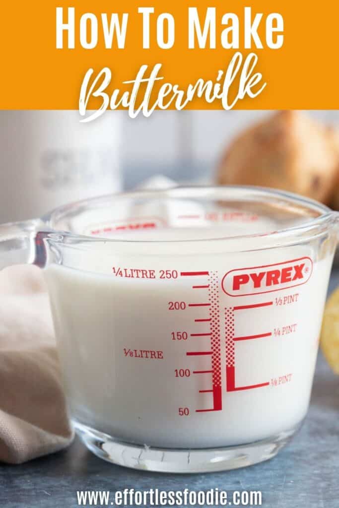 How to make buttermilk pin image.
