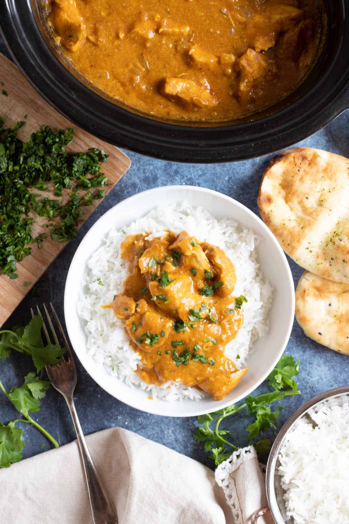 Easy Slow Cooker Chicken Curry Recipe (No Browning!) - Effortless Foodie