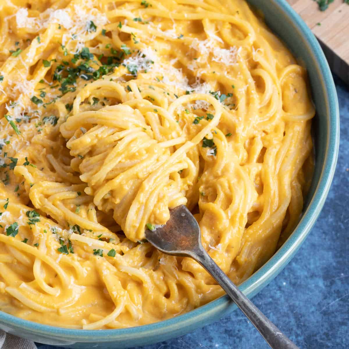 Creamy Sweet Potato Pasta - Effortless Foodie