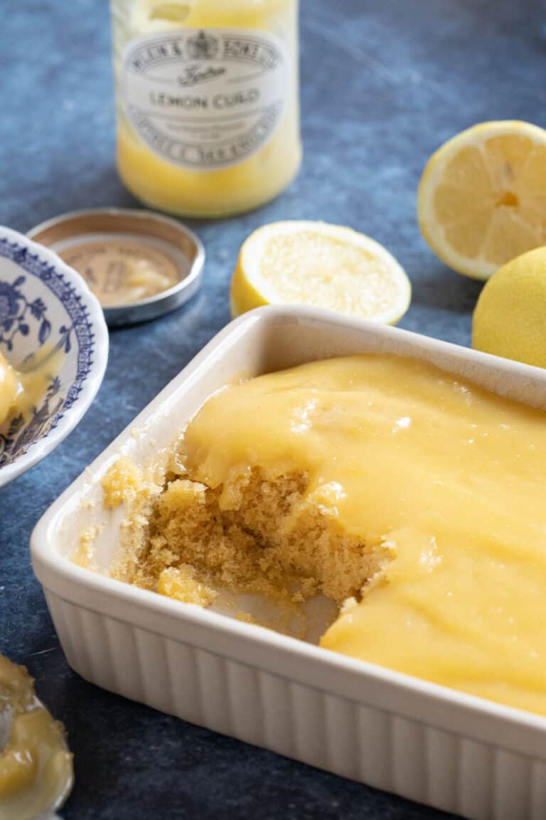 Easy Microwave Lemon Sponge Pudding Recipe Effortless Foodie