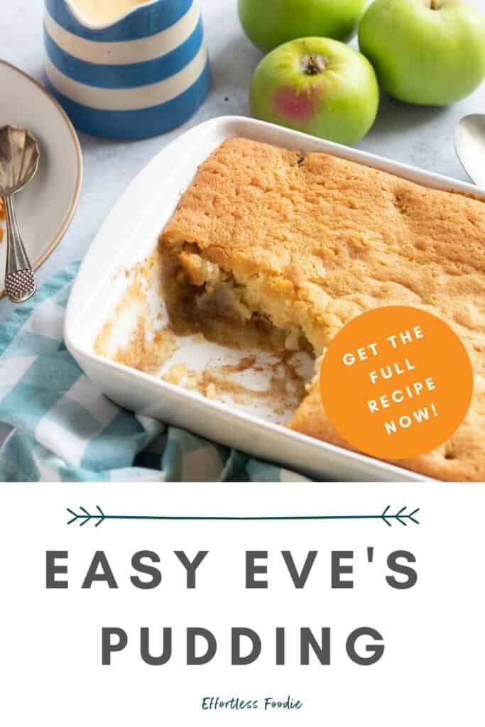 Eve's pudding pin image.