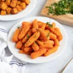 Air fryer baby carrots.