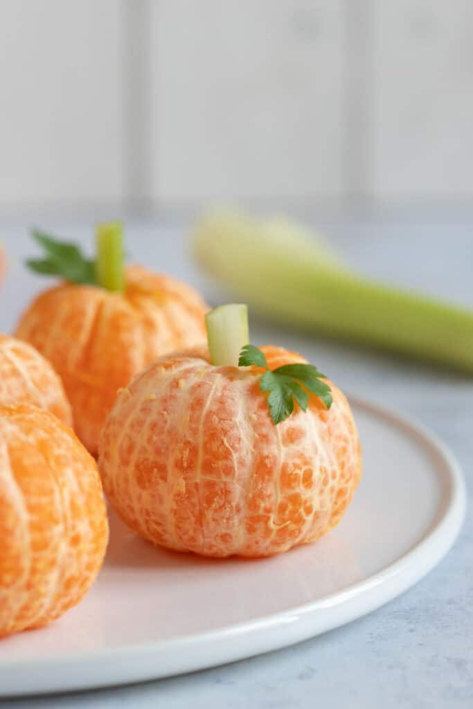 Halloween Clementine Pumpkins Effortless Foodie