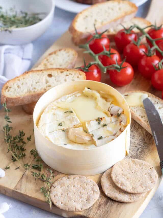 Air Fryer Baked Camembert Story