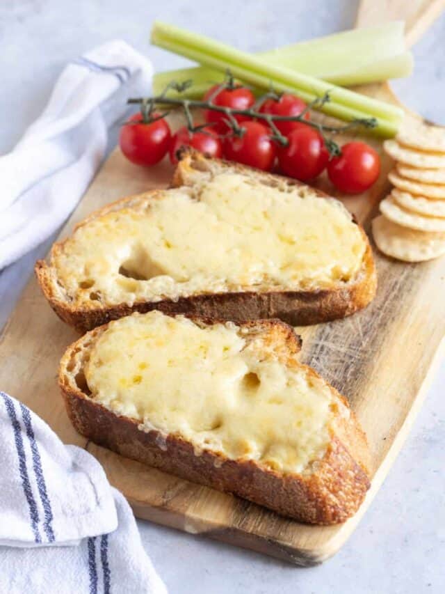 Air Fryer Cheese on Toast Story