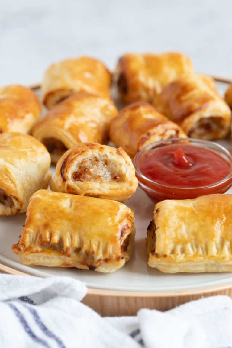 4 Ingredient Air Fryer Sausage Rolls Recipe Effortless Foodie 4-ingredient-air-fryer-sausage-rolls-recipe-effortless-foodie