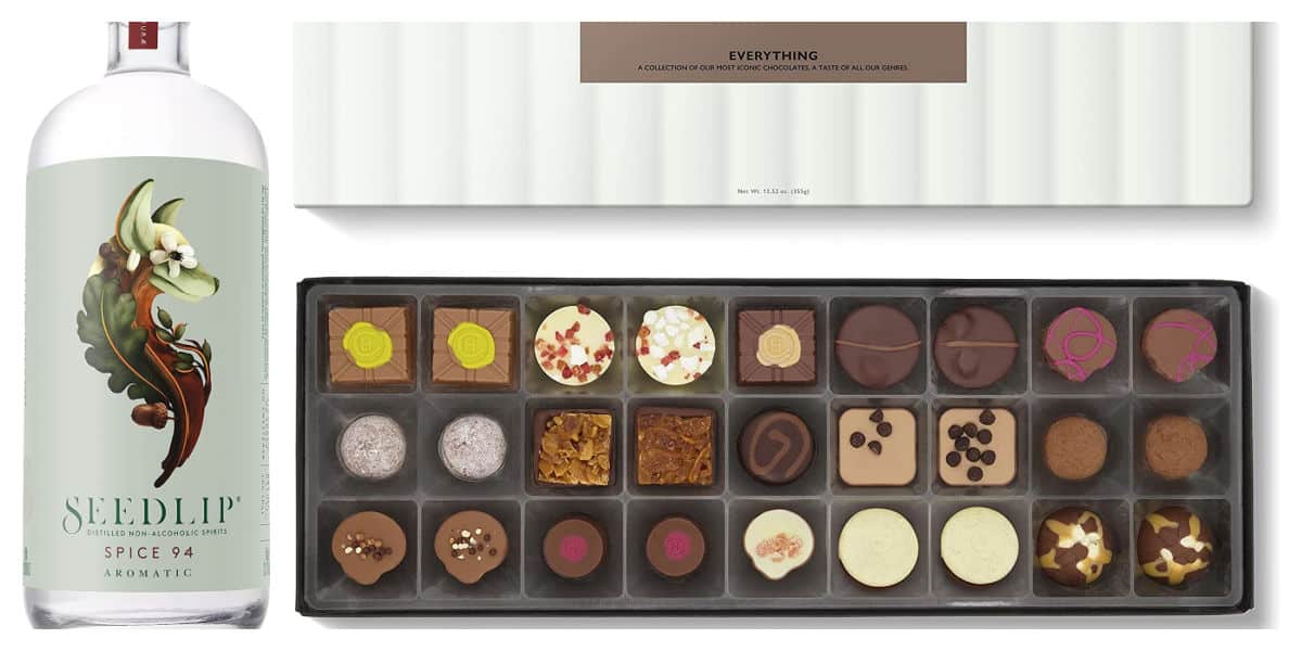 Hotel Chocolat selection box.
