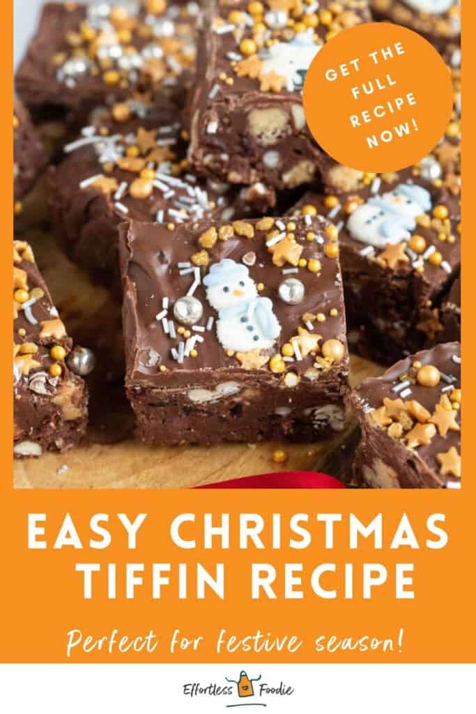 Christmas tiffin pin image.