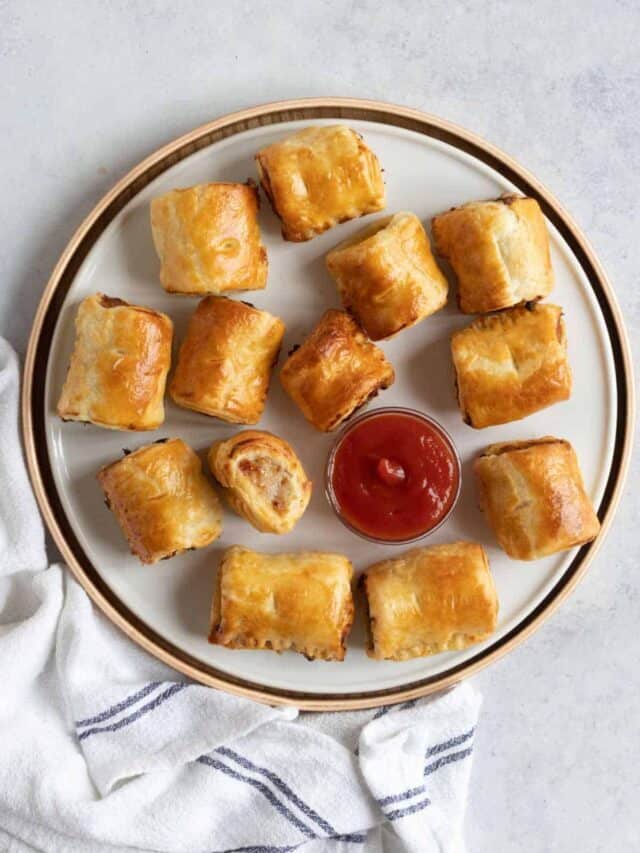 Air Fryer Sausage Rolls Story