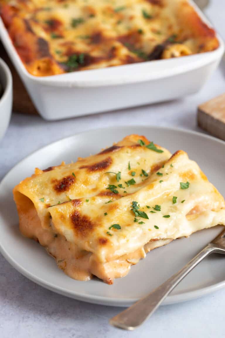 Easy Spinach & Ricotta Cannelloni Recipe - Effortless Foodie