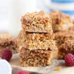 A stack of air fryer flapjacks.