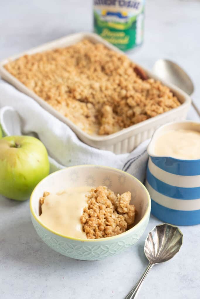Easy Air Fryer Apple Crumble Recipe Effortless Foodie