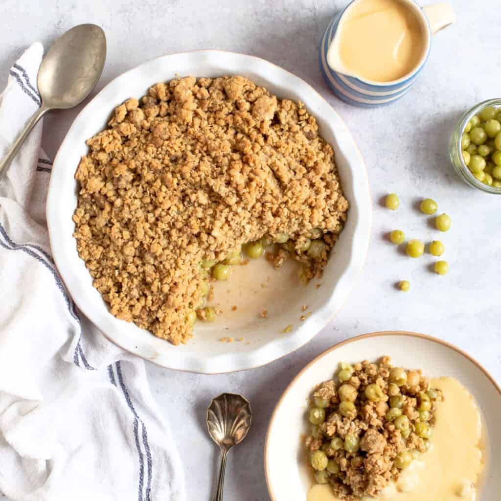 Easy Gooseberry Crumble Recipe Effortless Foodie