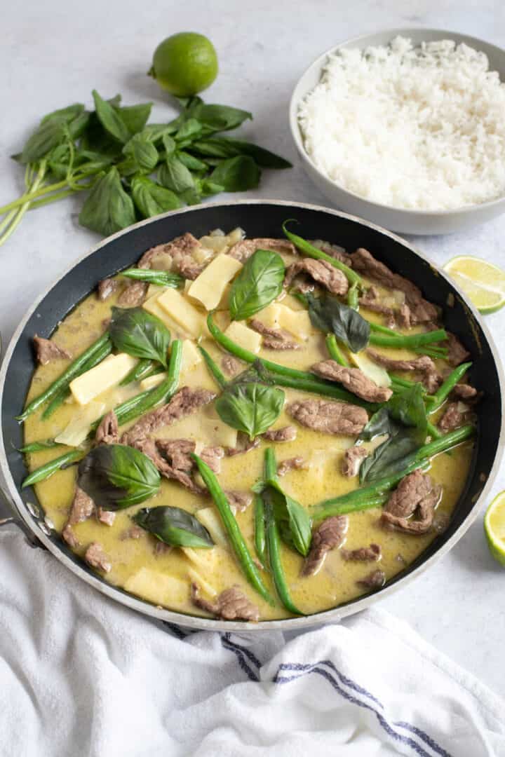 Easy Thai Green Beef Curry Recipe Effortless Foodie