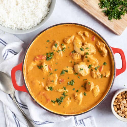 Easy Peanut Butter Chicken Curry Recipe - Effortless Foodie