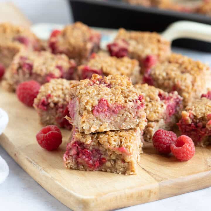 Easy Raspberry Flapjacks Recipe Effortless Foodie