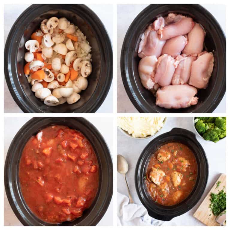 Slow Cooker Chicken Chasseur Recipe Effortless Foodie