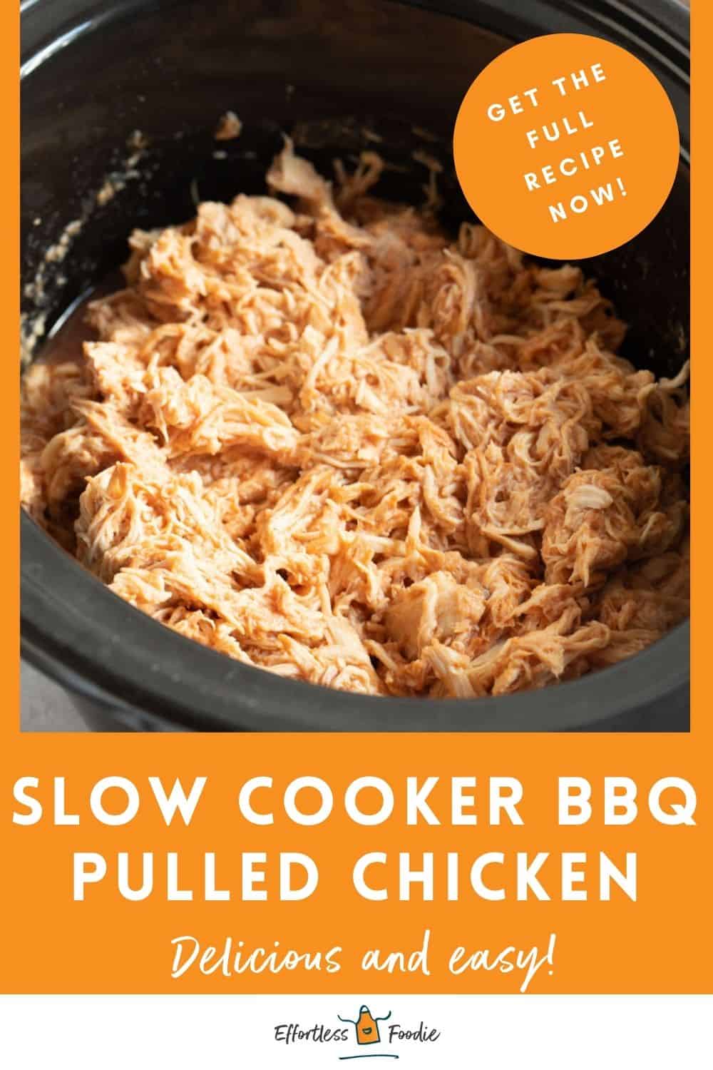 Slow Cooker BBQ Pulled Chicken Recipe Effortless Foodie