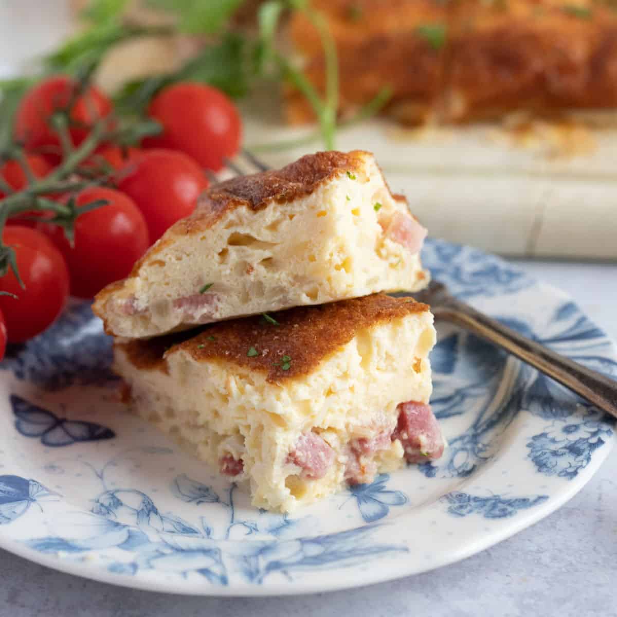 Air Fryer Crustless Quiche Lorraine Effortless Foodie