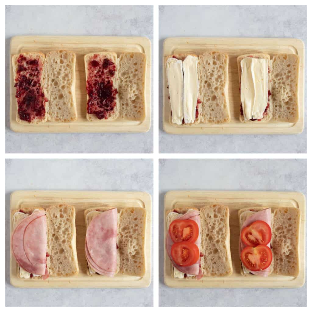 Easy Air Fryer Panini (Ham & Brie) Effortless Foodie