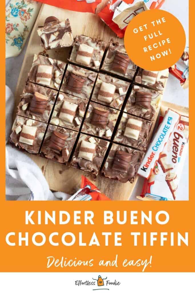 Kinder Bueno Tiffin pin image.