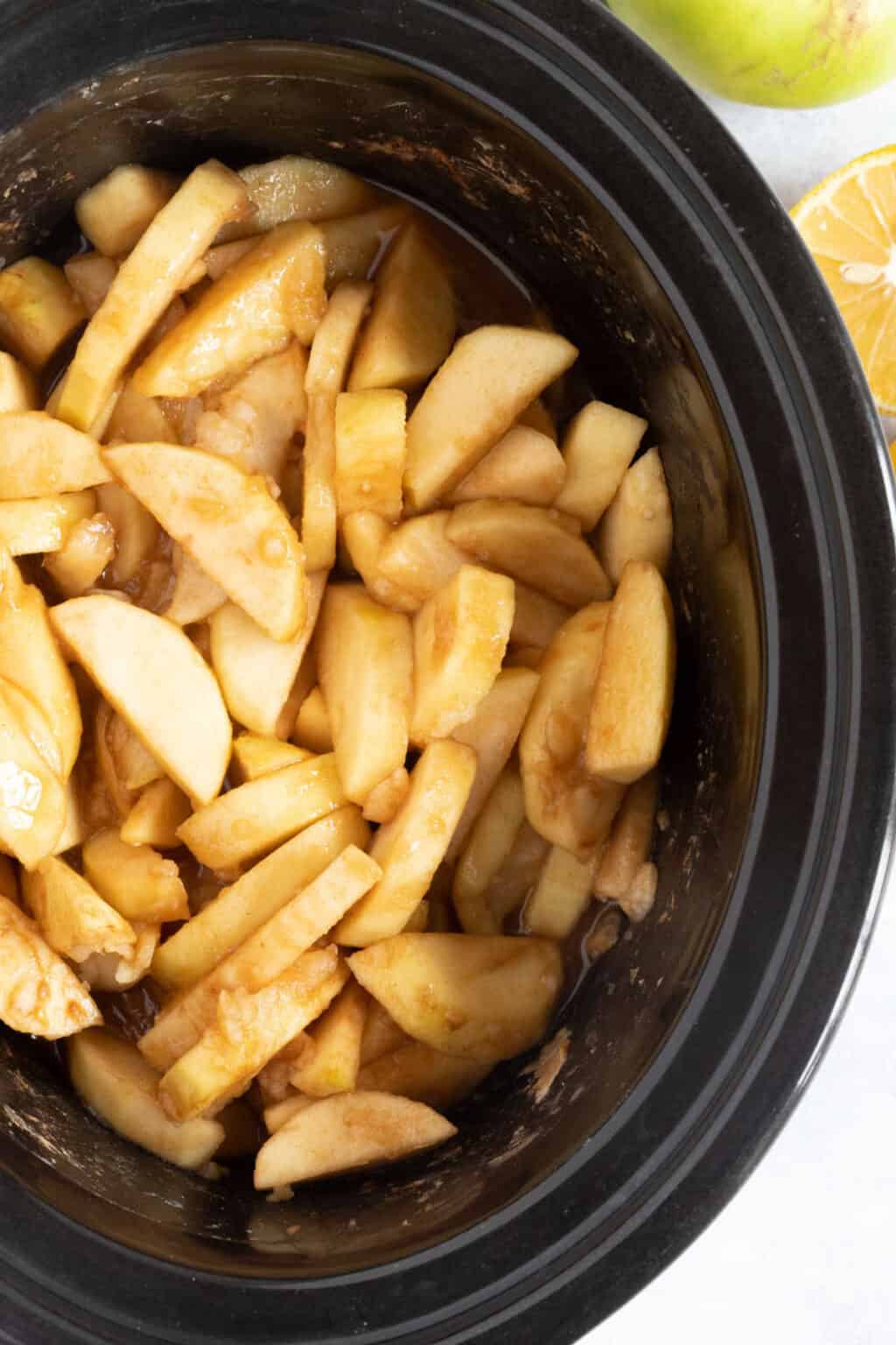 Slow Cooker Stewed Apples Recipe Effortless Foodie