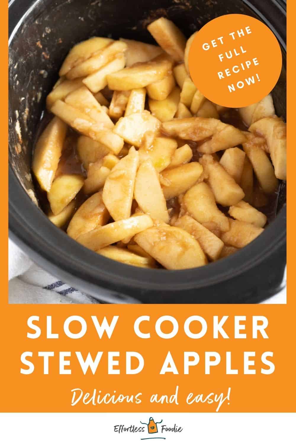 Slow Cooker Stewed Apples Recipe Effortless Foodie